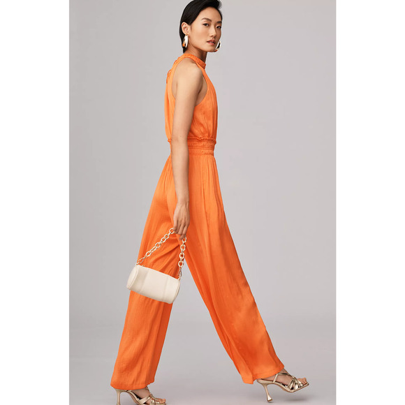 Anthropologie Halter Jumpsuit - New XSP - Picture 4 of 7